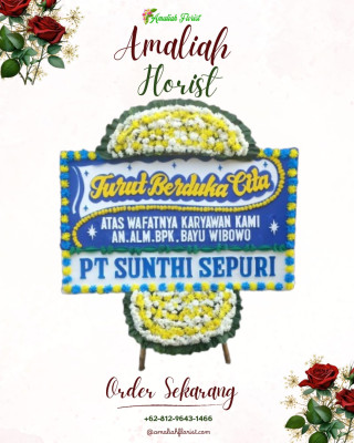 Papan Bunga Duka di Gunungkencana