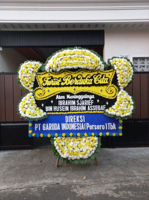 Papan Bunga Duka di Gunungkencana
