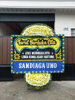 Papan Bunga Duka di Gunungkencana